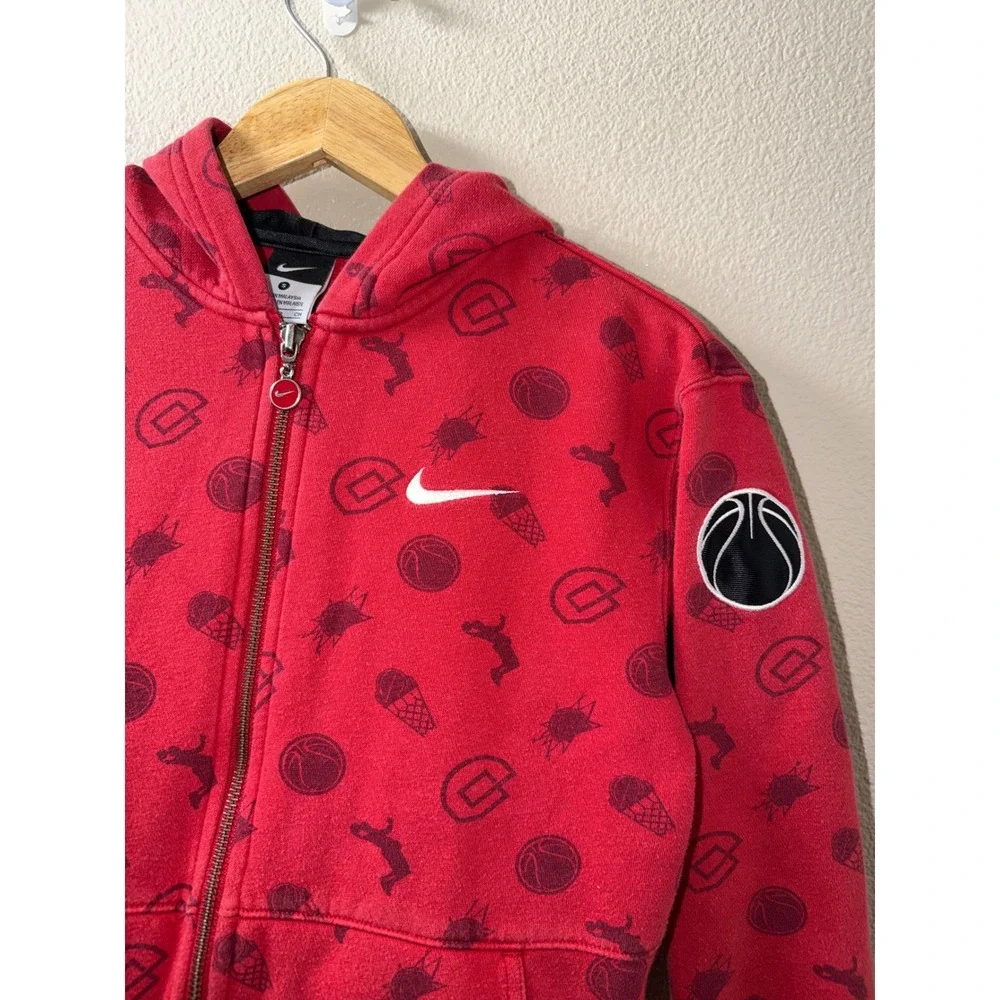 Boys Nike Hooded Jacket Size Small